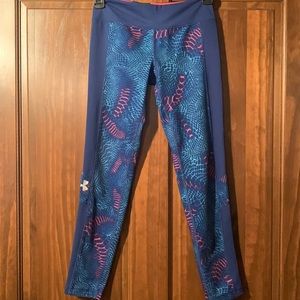 Under Armour Kids Leggings - Blue and Pink